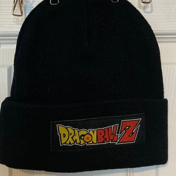 NWT Dragon Ball Z Black Beanie - Picture 1 of 6